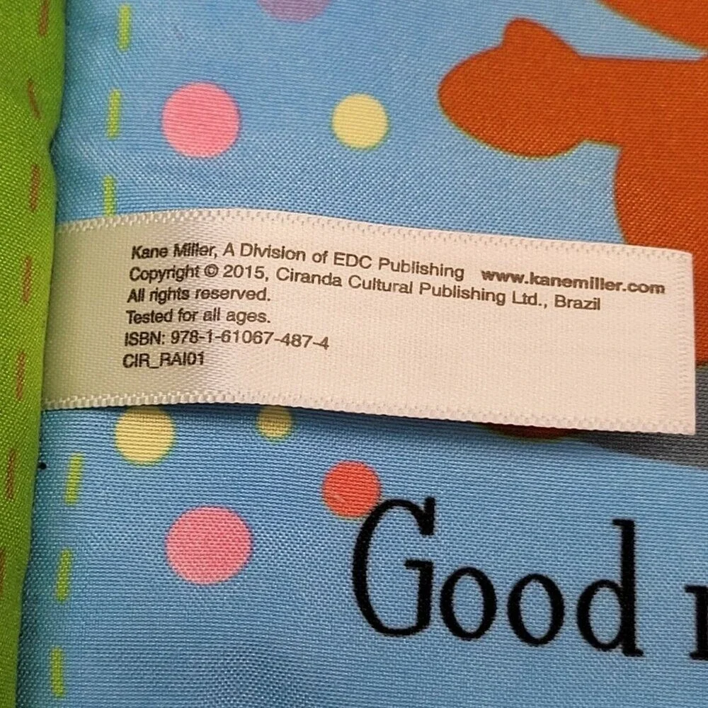 Kane Miller Soft Book Baby Multicolor Fox Owl Rattle Teether Set of 2